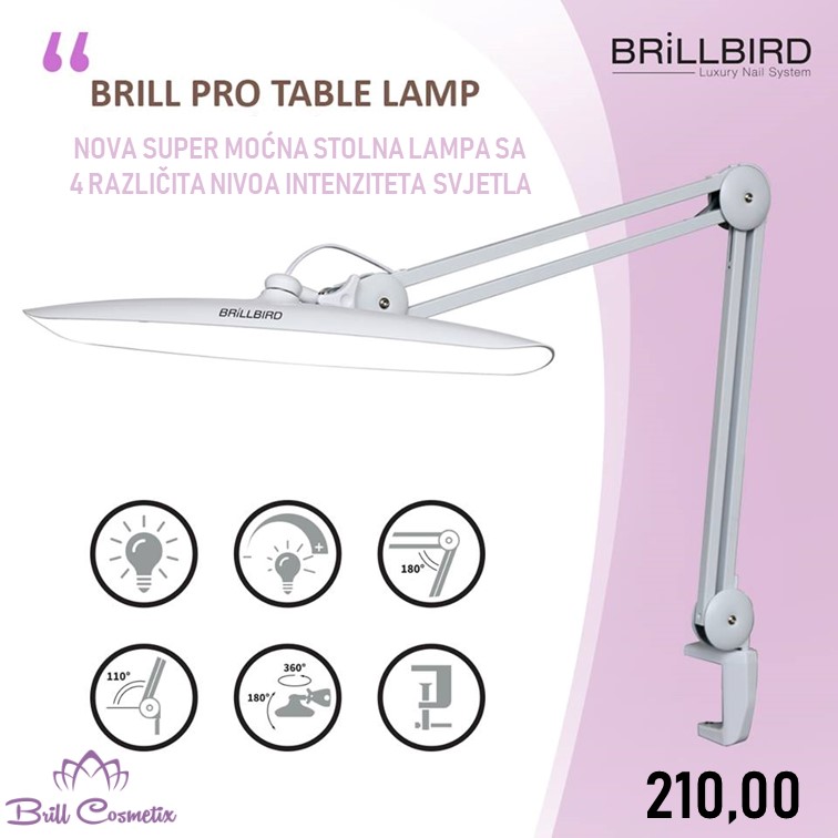 brillbird,brillcosmetix,lampe za rasvjetu